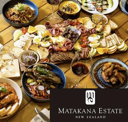 Matakana Estate Winery – wine tasting and gourmet platters in Matakana New Zealand
